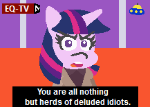 Size: 217x156 | Tagged: safe, artist:threetwotwo32232, twilight sparkle, twilight sparkle (alicorn), alicorn, pony, dialogue, irony, memri tv, parody, solo