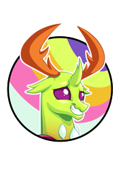 Size: 955x1351 | Tagged: safe, artist:mysticalpha, thorax, changedling, changeling, cute, floppy ears, grin, king thorax, more fun than it sounds, nervous, nervous grin, simple background, smiling, solo, thorabetes, transparent background