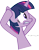 Size: 3409x4412 | Tagged: safe, artist:thumperlikestoast, derpibooru import, twilight sparkle, simple background, solo, transparent background, vector