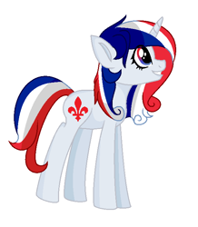 Size: 600x688 | Tagged: safe, artist:php76, derpibooru import, cute, france, ms paint, nation ponies, ponified, solo