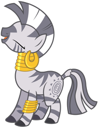 Size: 4900x6300 | Tagged: safe, artist:reginault, derpibooru import, zecora, zebra, absurd resolution, ear piercing, earring, jewelry, leg rings, neck rings, piercing, simple background, solo, transparent background, vector