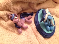 Size: 640x480 | Tagged: safe, artist:triplerainbowdash, derpibooru import, minuette, sea swirl, seafoam, craft, photo, sculpture, traditional art