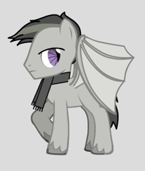 Size: 280x329 | Tagged: safe, artist:pointnclick, derpibooru import, oc, oc only, oc:unity, bat pony, pony, pony creator, solo