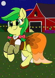 Size: 2116x3000 | Tagged: safe, artist:meowmavi, derpibooru import, apple fritter, apple family reunion, apple family member, cute, grand galloping gala