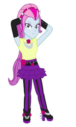 Size: 768x1280 | Tagged: safe, artist:artbrick, derpibooru import, violet blurr, equestria girls, armpits, background human