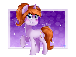 Size: 1024x766 | Tagged: safe, artist:randomnics, derpibooru import, oc, oc only, oc:artistry star, solo