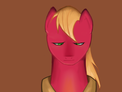 Size: 1600x1200 | Tagged: safe, artist:ch33zus, derpibooru import, big macintosh, earth pony, pony, male, solo, stallion