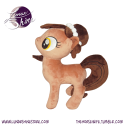 Size: 1400x1400 | Tagged: safe, derpibooru import, oc, oc only, oc:brownie bun, earth pony, pony, pearl, plushie