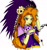 Size: 1024x1089 | Tagged: safe, artist:theodrawsforyou, derpibooru import, adagio dazzle, equestria girls, alternate costumes, solo