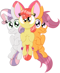 Size: 1507x1836 | Tagged: safe, artist:pastelhorses, derpibooru import, apple bloom, scootaloo, sweetie belle, the fault in our cutie marks, cutie mark, cutie mark crusaders, the cmc's cutie marks