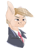 Size: 468x635 | Tagged: safe, artist:sunshinejoyyt, derpibooru import, donald trump, ponified, solo