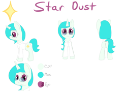 Size: 2100x1500 | Tagged: safe, artist:ink blot, derpibooru import, oc, oc only, oc:star dust, pony, unicorn, clothes, female, glasses, reference sheet, solo