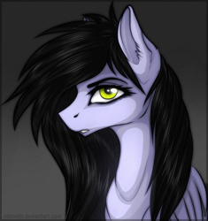 Size: 1771x1882 | Tagged: source needed, safe, artist:sevenada, derpibooru import, oc, oc only, pegasus, pony, bust, gift art, looking at you, portrait, solo