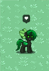 Size: 526x768 | Tagged: safe, derpibooru import, oc, oc only, oc:wibble, changeling, changeling oc, green changeling, pony town
