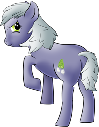 Size: 752x958 | Tagged: safe, artist:silberhase, derpibooru import, limestone pie, pony, simple background, solo