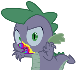 Size: 3075x2825 | Tagged: safe, artist:sketchmcreations, derpibooru import, spike, dragon, 28 pranks later, cookie zombie, simple background, transparent background, vector