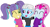 Size: 1002x548 | Tagged: safe, artist:3d4d, derpibooru import, photo finish, pixel pizazz, violet blurr, equestria girls, base used, simple background, the snapshots, white background