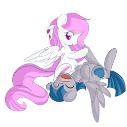 Size: 5000x5000 | Tagged: safe, artist:sidera, derpibooru import, oc, oc only, oc:feathersong, oc:silver herald, pegasus, pony, absurd resolution, hoof tickling, hooves, laughing, playful, siblings, tickle fight, tickle torture, tickling