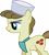 Size: 3031x3331 | Tagged: safe, artist:ironm17, derpibooru import, roma, earth pony, pony, putting your hoof down, apron, clothes, evil grin, simple background, solo, transparent background, vector