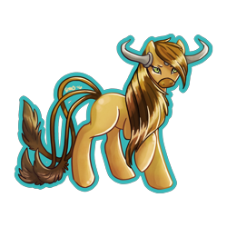 Size: 3000x3000 | Tagged: safe, artist:bean-sprouts, derpibooru import, crossover, pokémon, ponified, simple background, solo, tauros, transparent background