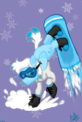 Size: 720x1080 | Tagged: safe, artist:violetfeatheroficial, derpibooru import, oc, oc only, oc:snowboard blizzard, goggles