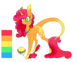 Size: 2500x2000 | Tagged: safe, artist:immagoddampony, derpibooru import, oc, oc only, oc:sweet chalice, original species, orbite, reference sheet, solo