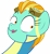 Size: 5000x5440 | Tagged: safe, artist:thejbw, derpibooru import, lightning dust, pegasus, pony, .svg available, absurd resolution, clothes, danger zone, faic, simple background, solo, transparent background, uniform, vector, wonderbolt trainee uniform