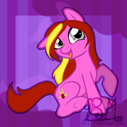 Size: 1024x1024 | Tagged: safe, artist:britishmindslave, artist:cocoamintwhimsy, derpibooru import, oc, oc only, oc:grace falls, earth pony, pony