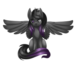 Size: 3602x2856 | Tagged: safe, artist:scarlet-spectrum, derpibooru import, oc, oc only, oc:tyler, pegasus, pony, art trade, looking at you, male, simple background, sitting, solo, transparent background