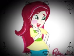 Size: 1280x960 | Tagged: safe, derpibooru import, gloriosa daisy, equestria girls, legend of everfree, drawing