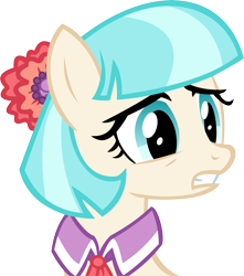 Size: 10604x11970 | Tagged: safe, artist:cyanlightning, derpibooru import, coco pommel, .svg available, absurd resolution, collar, simple background, solo, transparent background, vector