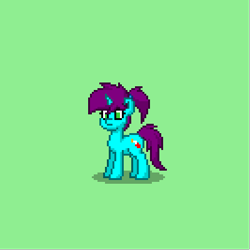 Size: 400x400 | Tagged: safe, derpibooru import, oc, oc only, unicorn, old cutie mark, pony town