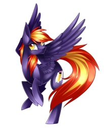 Size: 2364x2878 | Tagged: safe, artist:scarlet-spectrum, derpibooru import, oc, oc only, oc:ruby sketch, pegasus, pony, cute, simple background, smiling, solo, transparent background