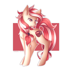 Size: 2000x2000 | Tagged: safe, artist:kurochhi, oc, oc only, oc:peppermint mocha, earth pony, pony, female, mare, simple background, solo, transparent background