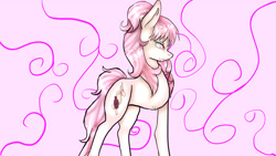 Size: 2560x1440 | Tagged: safe, artist:crazysurprise, oc, oc only, oc:lolirose, earth pony, pony, amputee, female, mare, solo
