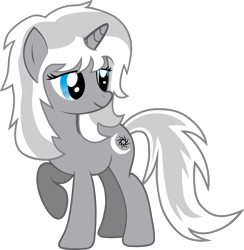 Size: 2176x2229 | Tagged: safe, artist:mintshard, oc, oc only, oc:frozen raine, pony, unicorn, bedroom eyes, simple background, solo, transparent background, vector