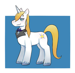 Size: 936x918 | Tagged: safe, artist:guiltyp, prince blueblood, pony, male, solo