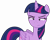 Size: 3916x3094 | Tagged: safe, artist:sketchmcreations, derpibooru import, twilight sparkle, twilight sparkle (alicorn), alicorn, pony, top bolt, annoyed, female, folded wings, mare, simple background, solo, tired of your shit, transparent background, vector