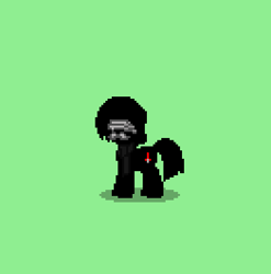 Size: 393x397 | Tagged: safe, pony, kylo ren, pony town, simple background, star wars: the force awakens