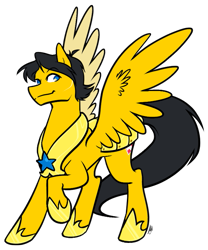 Size: 649x780 | Tagged: safe, artist:egophiliac, derpibooru import, oc, oc only, oc:steelshine, pegasus, pony, armor, royal guard, royal guard armor, scar, spread wings, wings