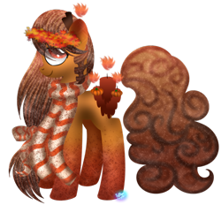 Size: 1024x951 | Tagged: safe, artist:northlights8, derpibooru import, oc, oc only, oc:pumpkin spice, solo