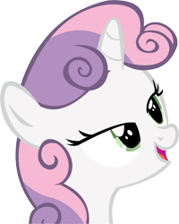 Size: 10042x12583 | Tagged: safe, artist:cyanlightning, derpibooru import, sweetie belle, .svg available, absurd resolution, simple background, solo, transparent background, vector