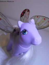 Size: 3000x4000 | Tagged: safe, artist:ushi-de-bray, forget me not, flutter pony, g1, custom, irl, photo, solo, toy