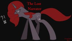 Size: 1509x878 | Tagged: safe, artist:thelostnarrator, derpibooru import, oc, oc only, oc:curse word