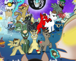 Size: 999x799 | Tagged: safe, artist:the-katherinator, derpibooru import, zombie, zombie pony, call of duty, call of duty zombies, castro, edward richtofen, fidel castro, john f. kennedy, michael rooker, nikolai belinski, ponified, richard nixon, robert englund, robert mcnamara, samantha, sarah michelle gellar, takeo masaki, tank dempsey, teddy bear