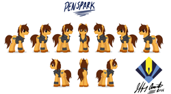 Size: 8125x4500 | Tagged: safe, artist:penspark, derpibooru import, oc, oc only, oc:penspark, pony, absurd resolution, male, original character do not steal, ponysona, stallion