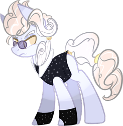 Size: 514x525 | Tagged: safe, artist:miikei, magical gay spawn, offspring, parent:hoity toity, parent:svengallop, simple background, solo, transparent background