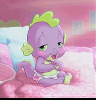 Size: 194x204 | Tagged: safe, spike, dragon, baby, baby dragon, baby spike, doll, picture for breezies, solo, toy
