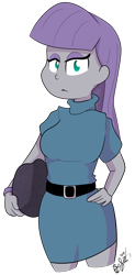 Size: 1831x3715 | Tagged: safe, artist:befishproductions, derpibooru import, maud pie, equestria girls, signature, simple background, transparent background