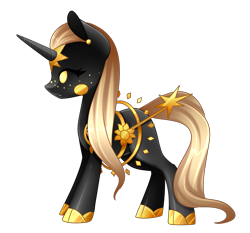 Size: 2099x1959 | Tagged: safe, artist:scarlet-spectrum, oc, oc only, pony, unicorn, commission, ear piercing, earring, female, golden eyes, jewelry, mare, piercing, simple background, solo, transparent background